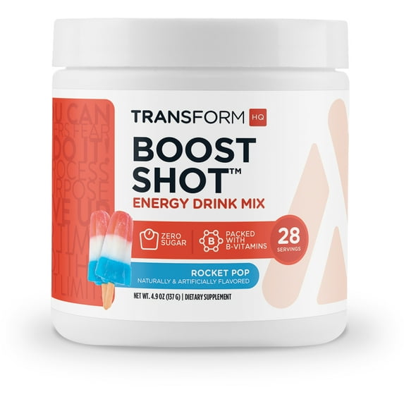 TransformHQ Boost Shot 28 Servings (Rocket Pop) Supplement