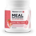 thumbnail image 1 of TransformHQ Meal Replacement Shake Powder 7 Servings (Strawberry & Cream) - Gluten Free, Non-GMO, 1 of 5