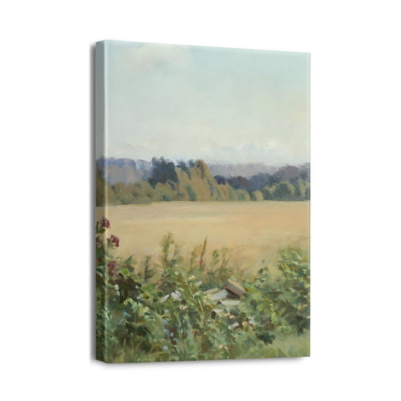 TransformSpace with Wilderness Landscape Canvas Wall Art, Vintage Prints for Bedroom, Living Room, Office, Bathroom Decor, 12x16inch - Adds Elegance & Charm