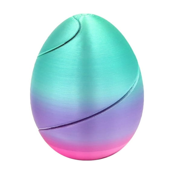 Transformable Easter Eggs Fidget Toys, Rotating & Disassembling Rainbow Eggs for Easter Creative Decor & Stress Relief Gifts