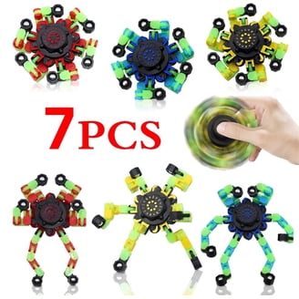 Joyreal Giocattolo Fidget LED Luminoso – Set Da 10 Pezzi Con Maracas, Palline E Tubi Sensoriali – Regalo Antistress Per Bambini E Autismo - 4