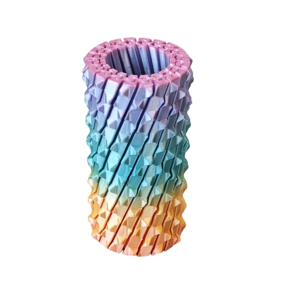 Transformable Massage Stick Fidget Toy for Stress Relief & Muscle Relaxation, Flexible Spiky Decompression Roller for Office, Home & Travel