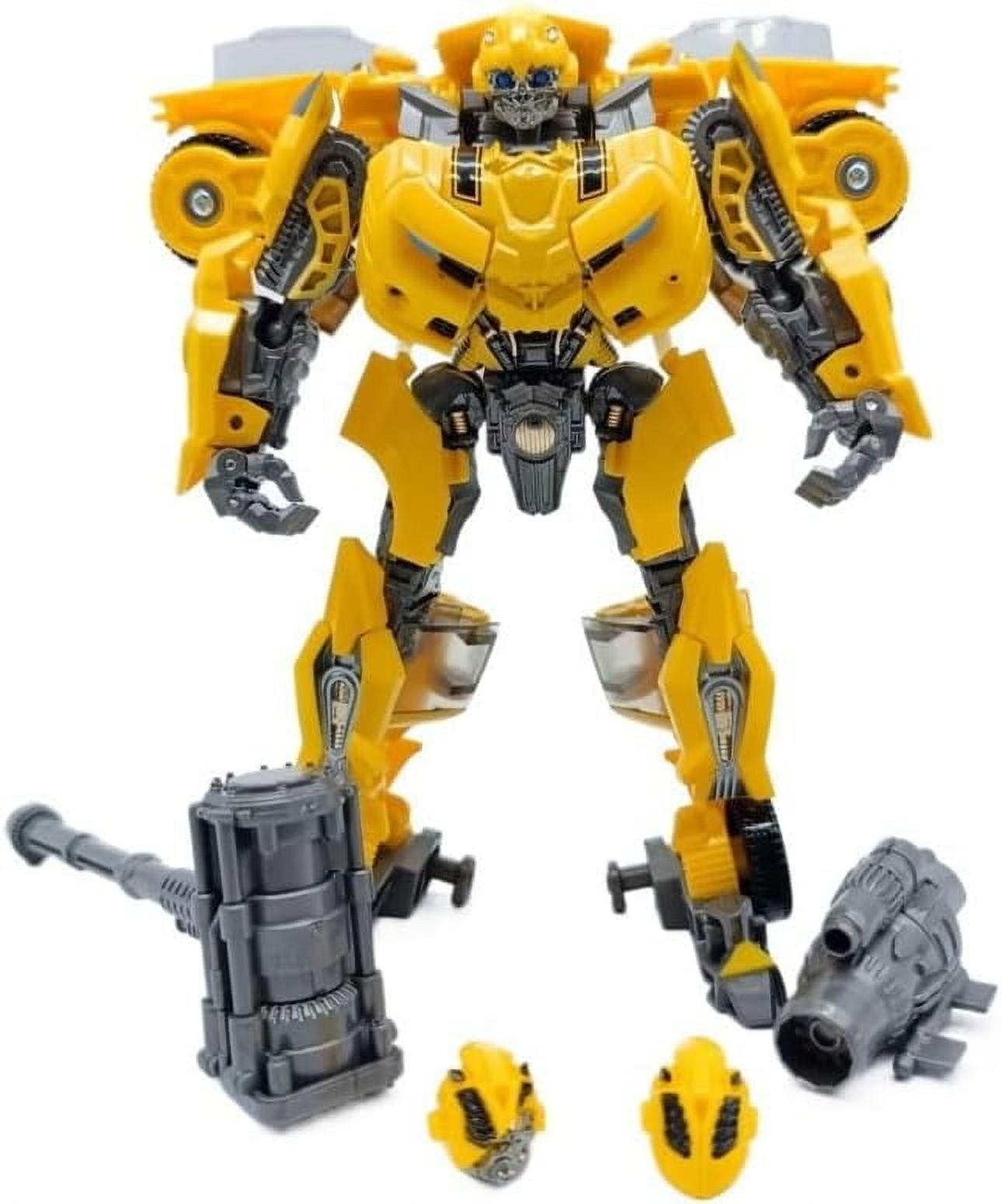 Transformation Bumblebee Action Figure Toys Masterpiece Model Deluxe Deformation Car Robot (Yellow)