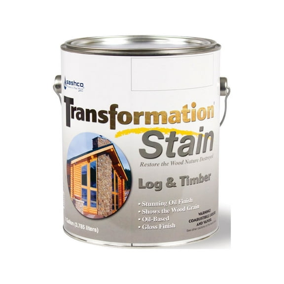 Transformation Log & Timber 1 Gallon Pail Red Tone Dark