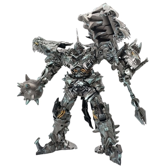 8-Inch TW1034 Grimlock Transforming Dinosaur Robot - Alloy Construction, Movie 4 Inspired, Tyrannosaurus Rex Commander