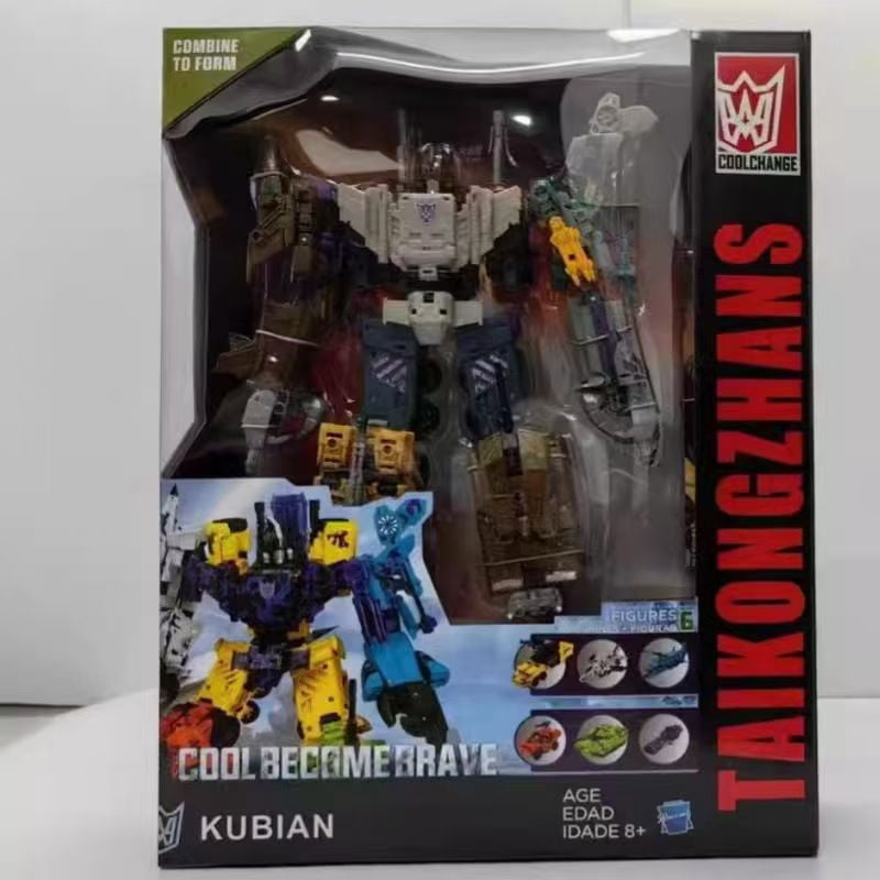 Defensor Gift Set Transformation Robot Toys HZX Defensor Bruticus Superion Devastator IDW ...