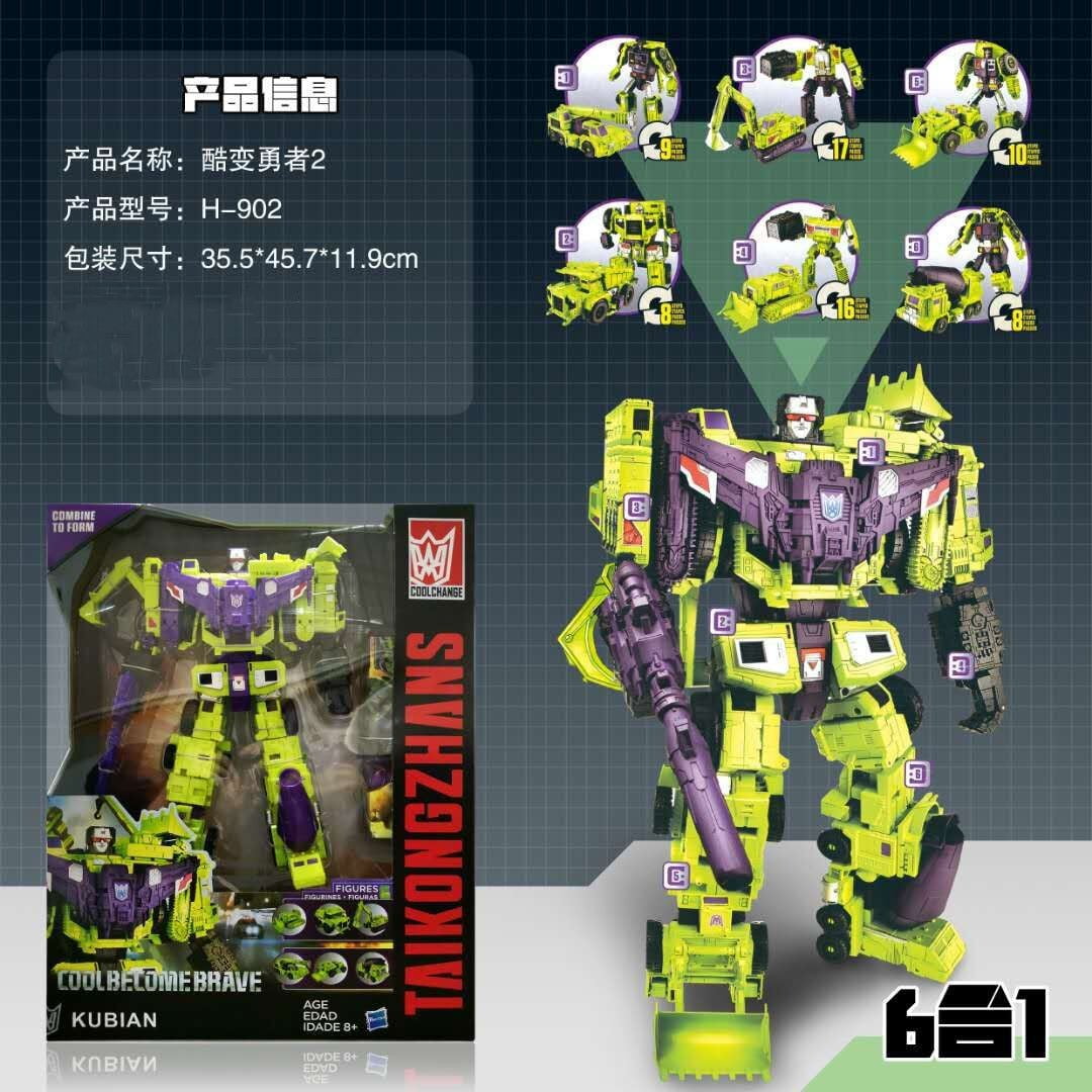 Transformation Robot Toys HZX Defensor Bruticus Superion