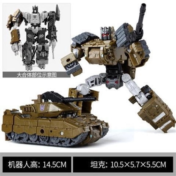 Transformation Robot Toys HZX Defensor Bruticus Superion Devastator IDW 5 IN 1 6 IN 1 ONE NO BOX Sets Action Figure KO 6in1
