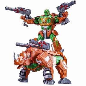 Transformation Studio Movie 7 Rhinox, Cheetor, Jumbo Series Rise of The Mighty Warriors Transformation Action Figure Robot Model KO Version 9.05inch