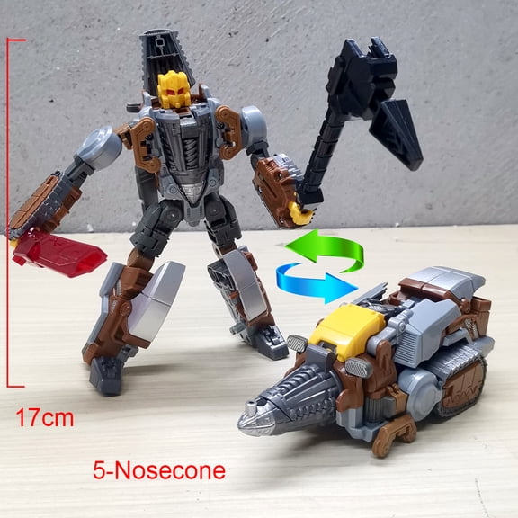 Transformation Toys Computron Combiners 5IN1 G1 Scattershot Nosecone Strafe Afterburner Action Figure Deformed Robot Anime Model