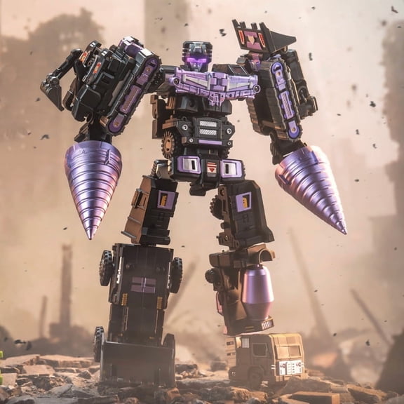 Transformation Xing Jiang Drill Bit Devastator Figure