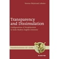 thumbnail image 1 of Transformationen Der Antike Transparency and Dissimulation: Configurations of Neoplatonism in Early Modern English Literature, Book 16, (Hardcover), 1 of 1