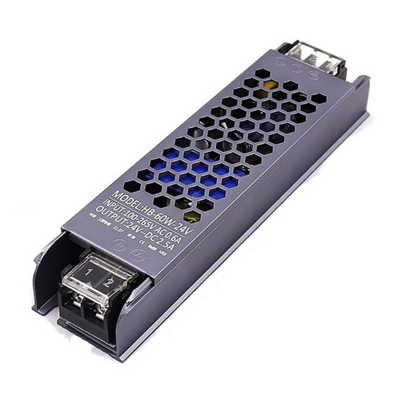 Transformer 60W 100W 200W 300W 400W 500W LED Driver Power Supply Super Thin A/D Converter For LED Strip Light Bulb ,Low-loss