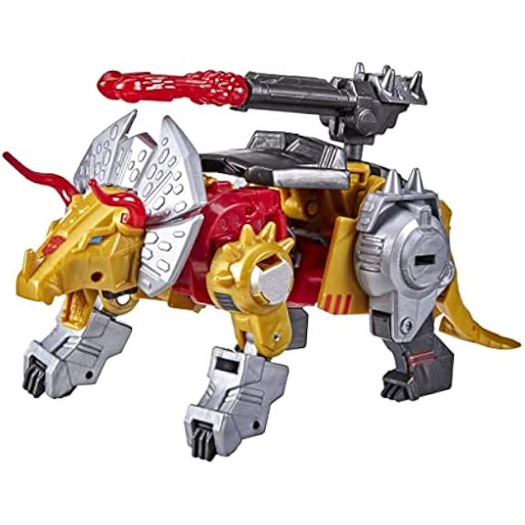 Transformer Bumblebee Cyberverse Adventures Toys Deluxe Class Dinobot Slug Action Figure, Blaster Fire Fury Action Attack, 5-inch