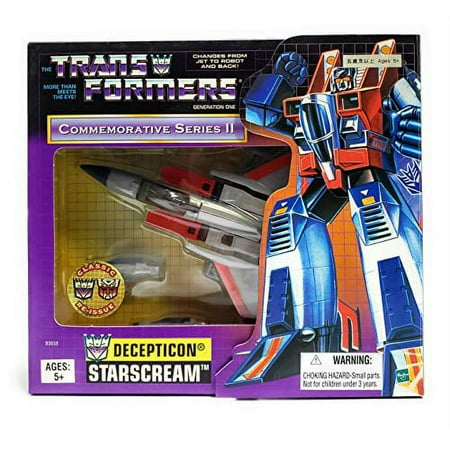 Transformer G1 Commemorative Series II STARSCREAM Reissue