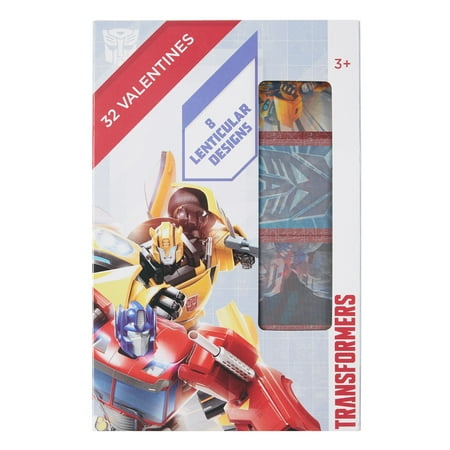 Transformer - Hasbro 32 Lenticular Valentine Cards