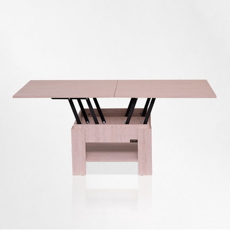 Transformer Lift Top Coffee Table -(For 6-8 People) - Transformer Furniture Inc - Sandstone Cream