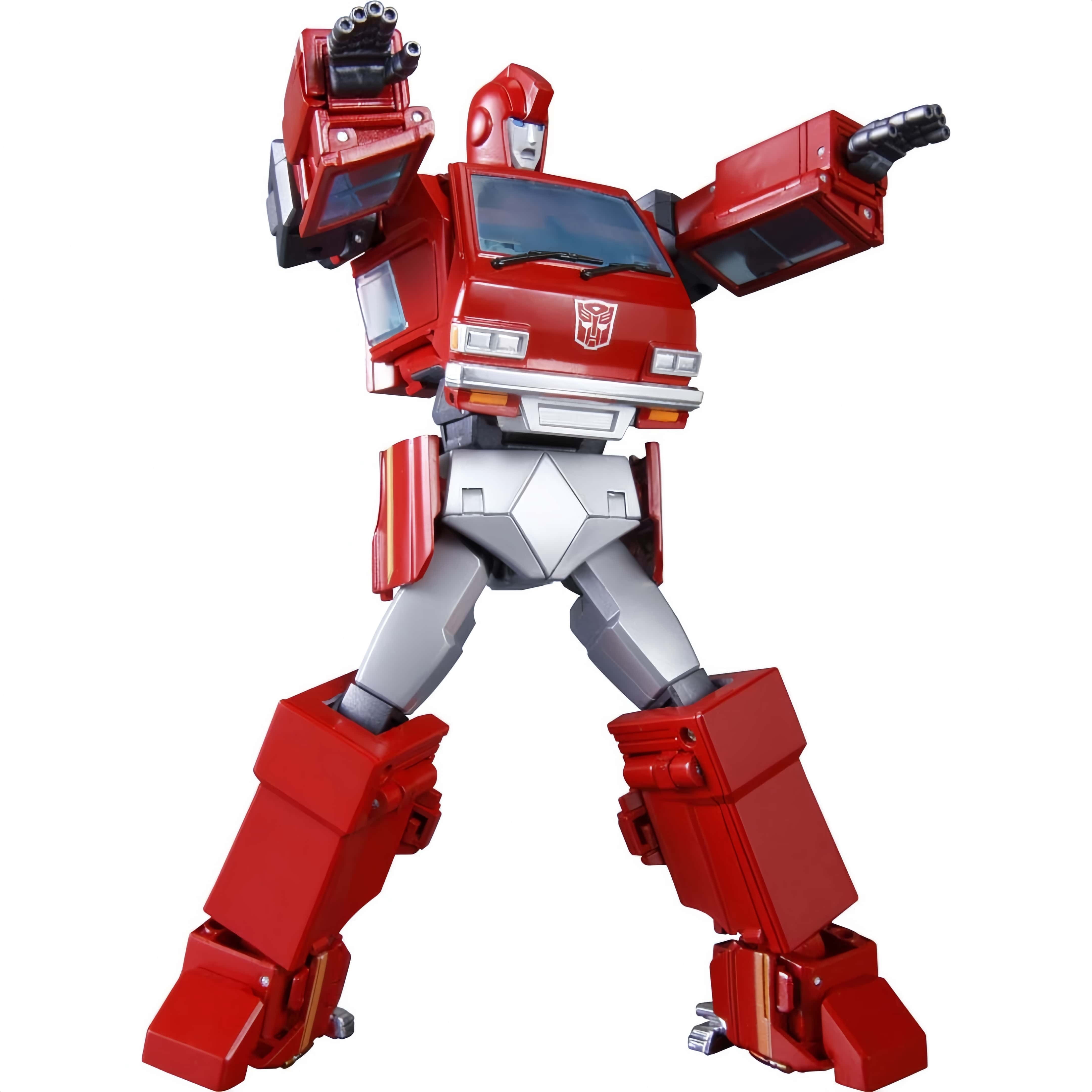 Transformers Masterpiece MP-27 Ironhide Figure By Takara Tomy - Highly Detailed, Nissan Vanette Vehicle Mode