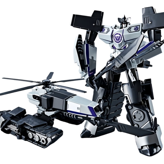 Transformer Megatron 8 Inch Figure, Robot to Helicopter and Tank with Sword