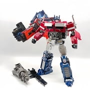 Transformer Optimus Prime 11 Inch Upscaled Action Figure, Bumblebee Movie Cybertron Commander