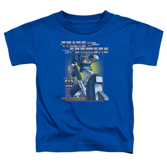 Transformer S/Soundwave S/S Toddler T-Shirt Royal Blue