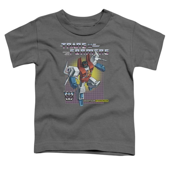 Transformer S/Starscream S/S Toddler T-Shirt Charcoal