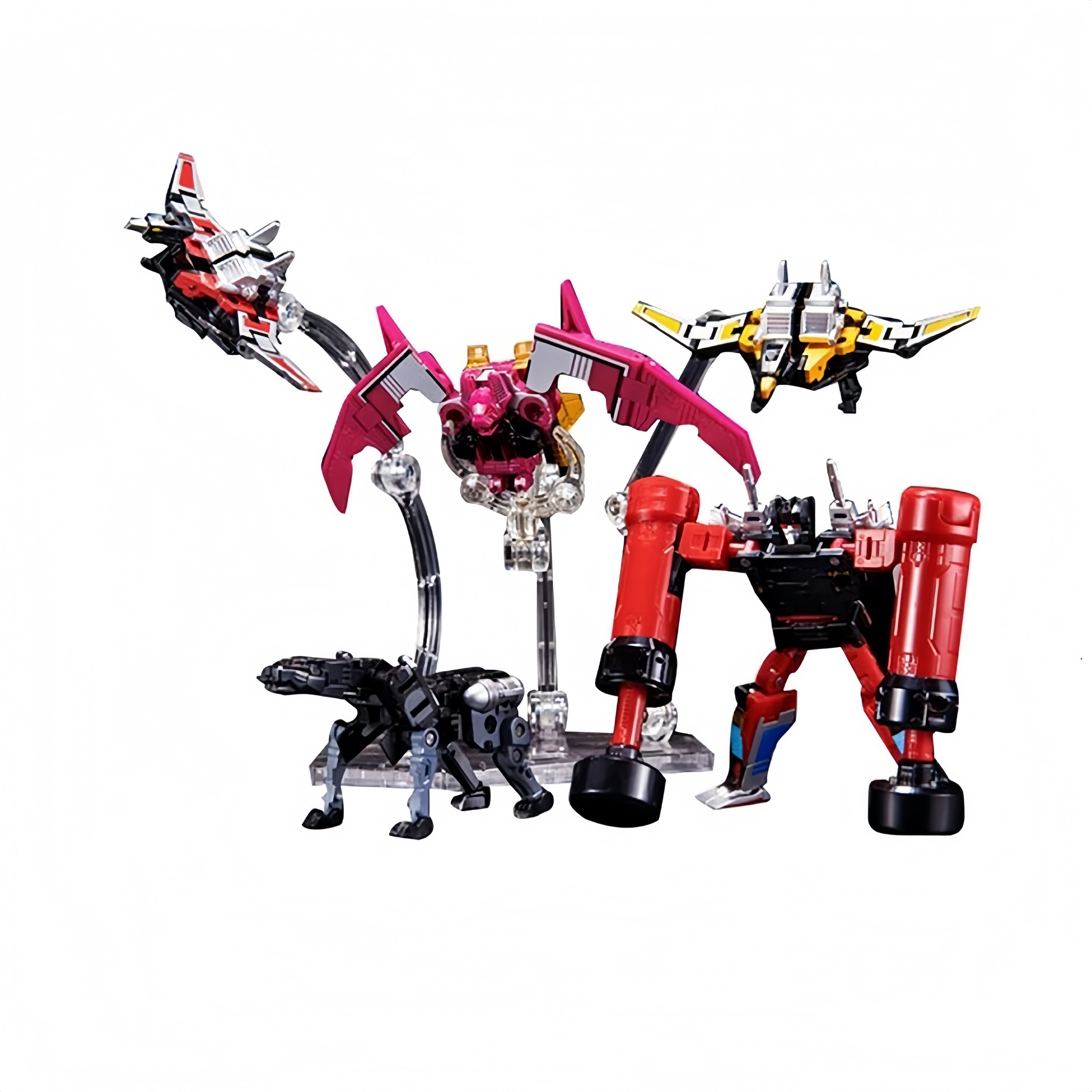 Transformer Toy Robot Soundwave Six Tape Troop Rumble Laserbeak