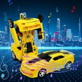 thumbnail image 1 of Transformer Toys Smart Remote Control Transforming Car Robot -automatic Transformation The Ultimate Toy for Kids and Collectors Yellow Transformer Car, 1 of 9