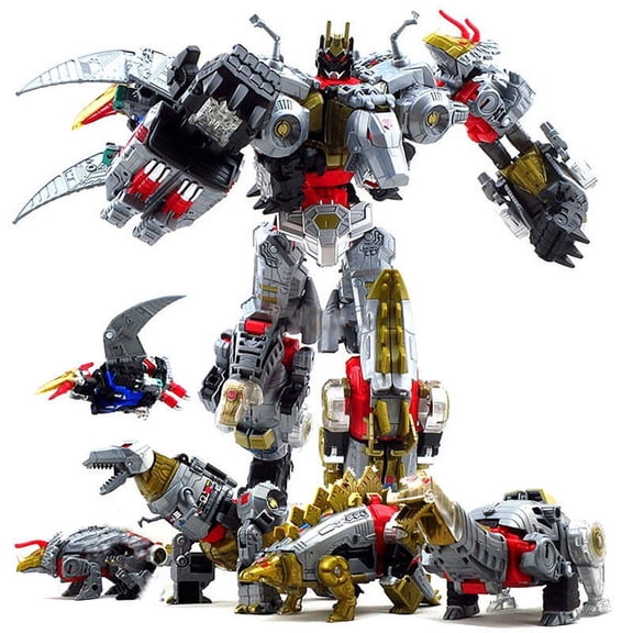Transformer Toys G1 Animation Edition Concept Art Beast Dinosaur 6 in 1 Action Figure,KO Vertion