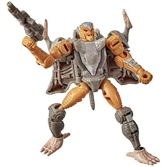 Transformer Toys Generations War for Cybertron: Kingdom Core Class WFC-K2 Rattrap Action Figure, 3.5-inch