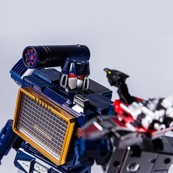 Transformer Toys KO Vertion THF-01J Soundwave Double converting Action Figure, Multicolor