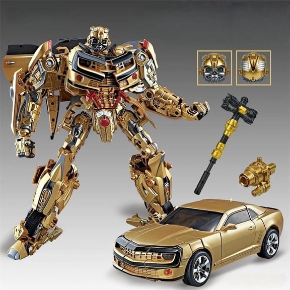 Transformer Toys Studio Series KO Vertion Golden Bumblebee Double Converting Action Figure, Multicolor (2966-21)