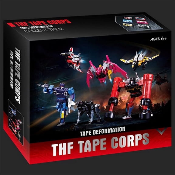 Transformer Toys THF01P6 Concept Art Soundwave Tape Corps Converting Action Figure,Transformer Toys Masterpiece Class KO Vertion Action Figure