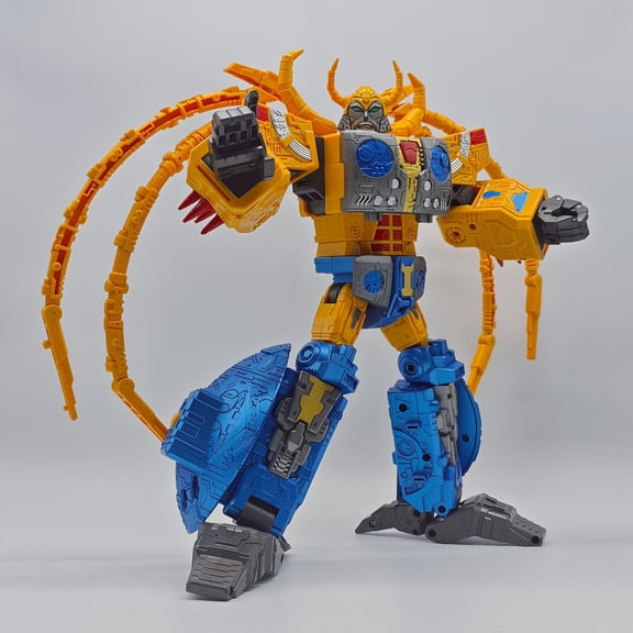 Transformer Unicron 12 Inch Planet Eater Figure, Robot to Planet Mode with Rings, Collectible