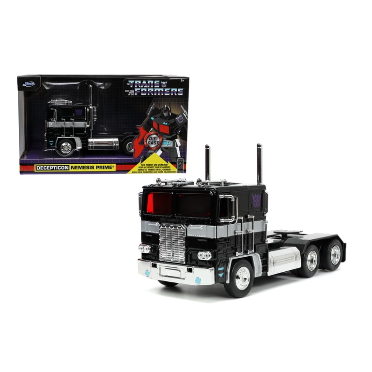 jada toys トランスフォーマー ネメシスプライム　1/24 Jada Transformers: Decepticon Nemesis Prime with Robot, 1/24
