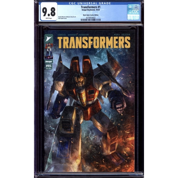 Transformers #1 - CGC 9.8 Comic Book