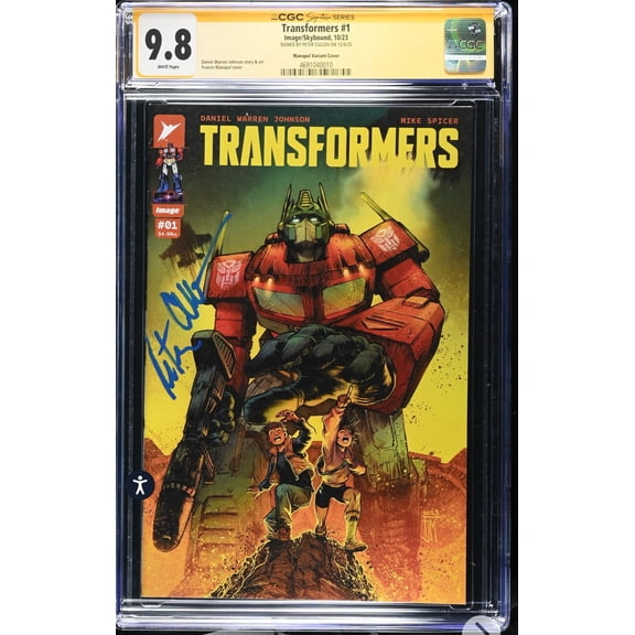 Transformers #1 - CGC 9.8 Comic Book