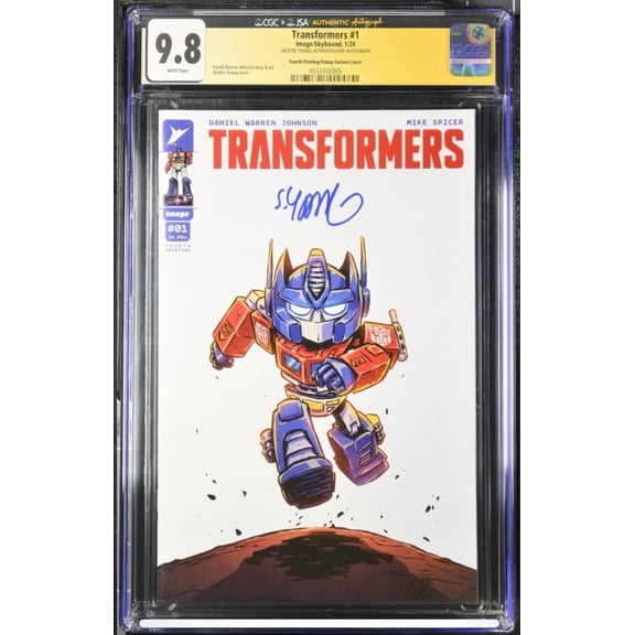 Transformers #1 - CGC 9.8 Comic Book