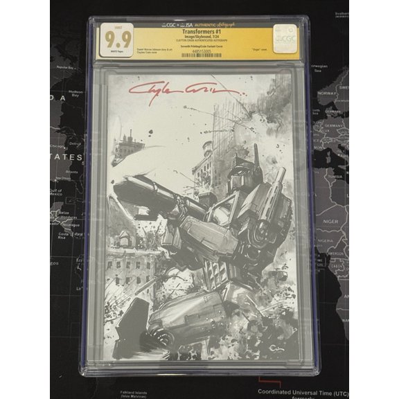 Transformers #1 - CGC 9.9 Comic Book