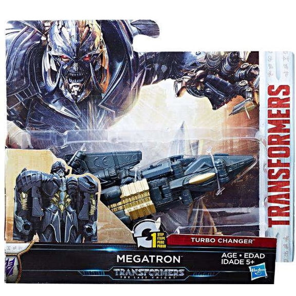 Transformers 1 Step Turbo Changer Megatron Action Figure