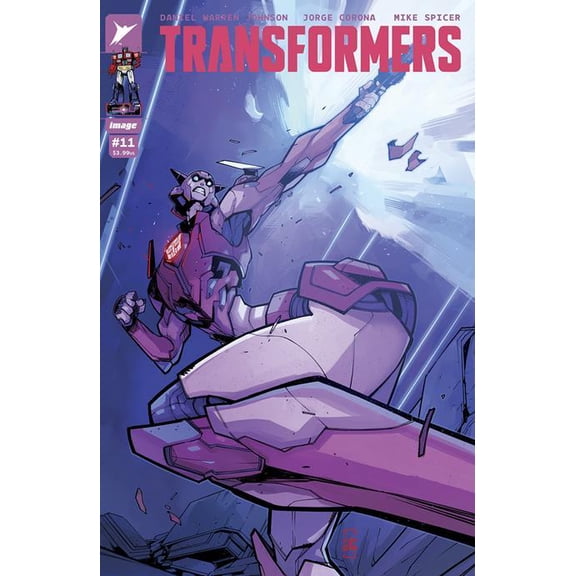 Transformers #11 Cvr D Inc 1:25 Ludo Lullabi Var Image Comics Comic Book