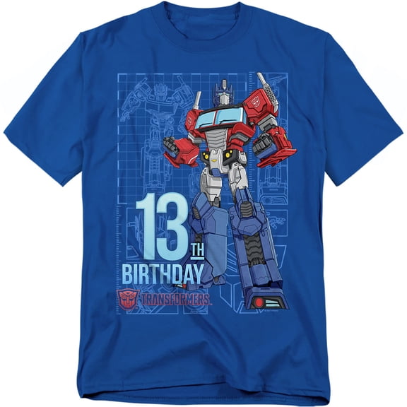 Transformers T-Shirt Transformers 13Th Birthday Unisex Graphic Tee For Men & Women