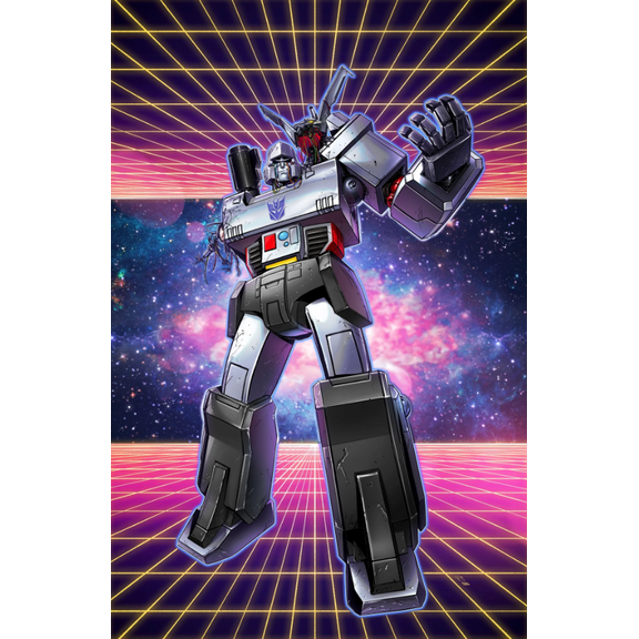 Transformers #19 Raymond Gay Variant A Virgin LTD 750 Retro 80's MEGATRON