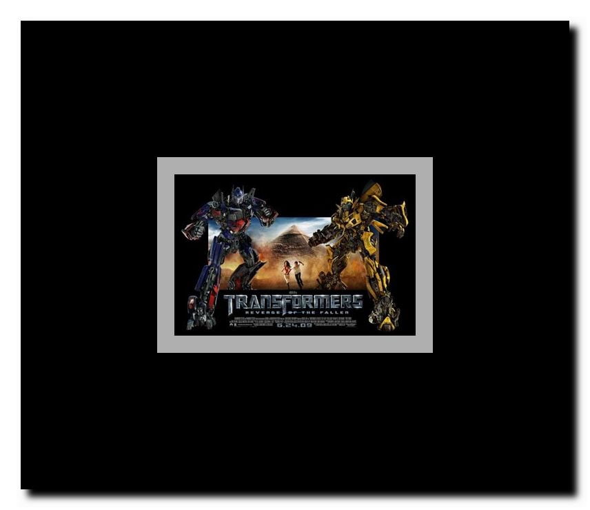 Transformers 2: Revenge of the Fallen - style G Framed Movie Poster