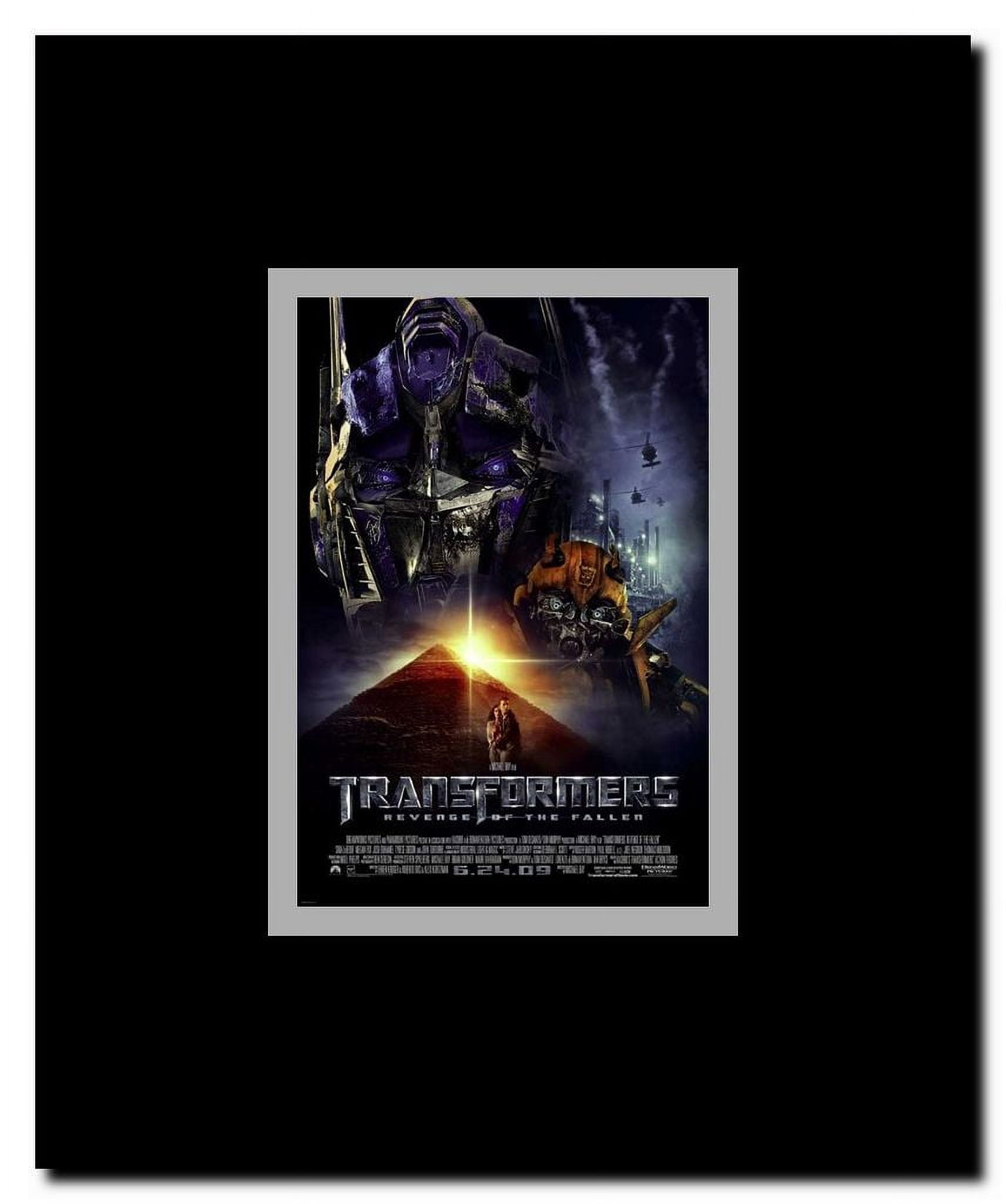 Transformers 2: Revenge of the Fallen - style L Framed Movie Poster
