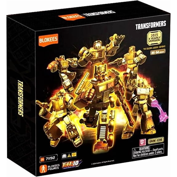 Blokees Transformers X Yearly Version The Golden Lagoon Defence 2025