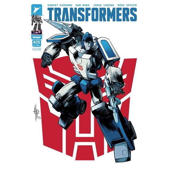 Transformers #25 2nd Ptg Cvr A Jason Howard Image Comics Comic Book