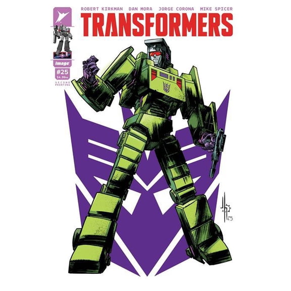 Transformers #25 2nd Ptg Cvr C Jason Howard Image Comics Comic Book
