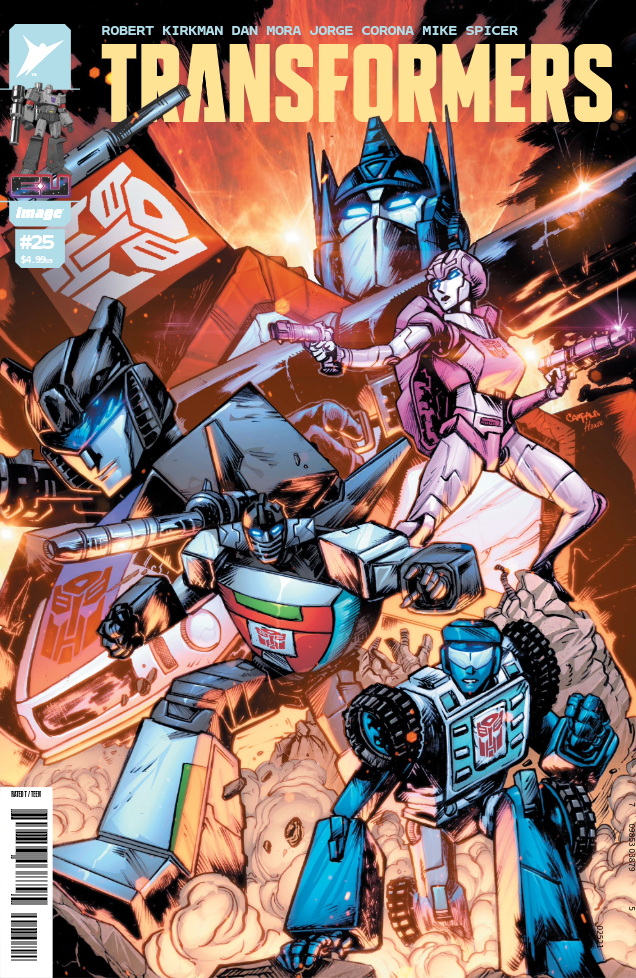 Transformers #25 Cvr JAF Comics Exclusive by Chris Campana Image Comics Comic Book