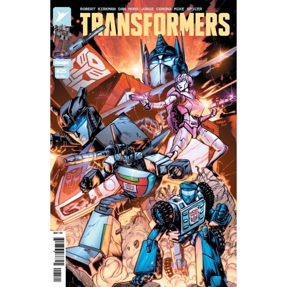 Transformers #25 Cvr JAF Comics Exclusive by Chris Campana Image Comics SIGNED